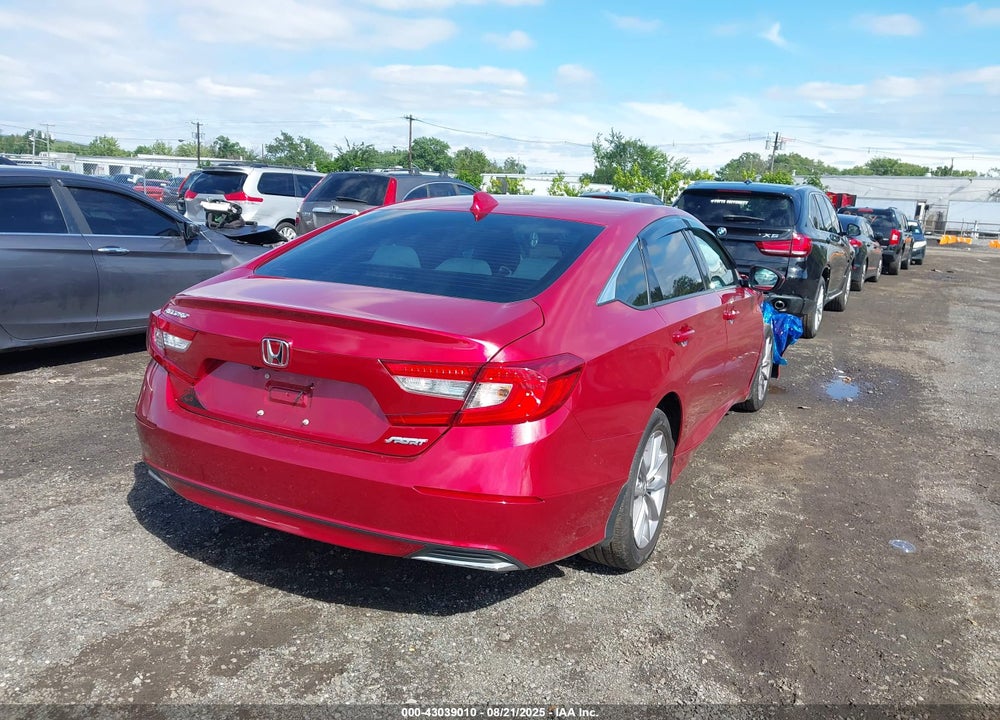 2021 HONDA ACCORD VIN: 1HGCV1F1XMA035828