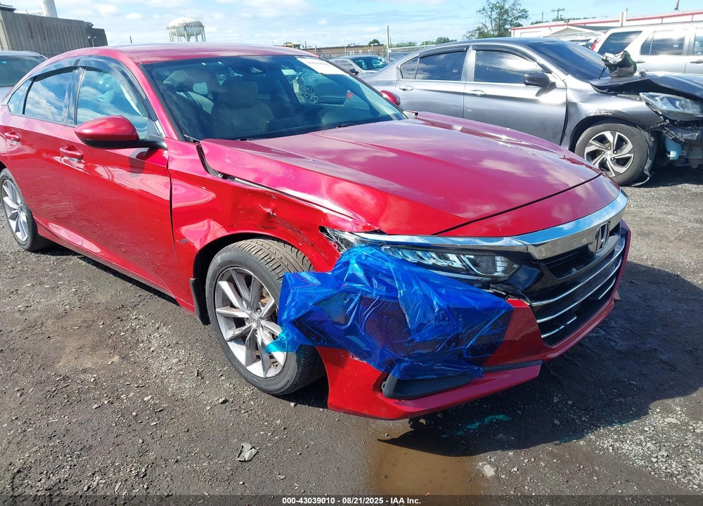 2021 HONDA ACCORD VIN: 1HGCV1F1XMA035828