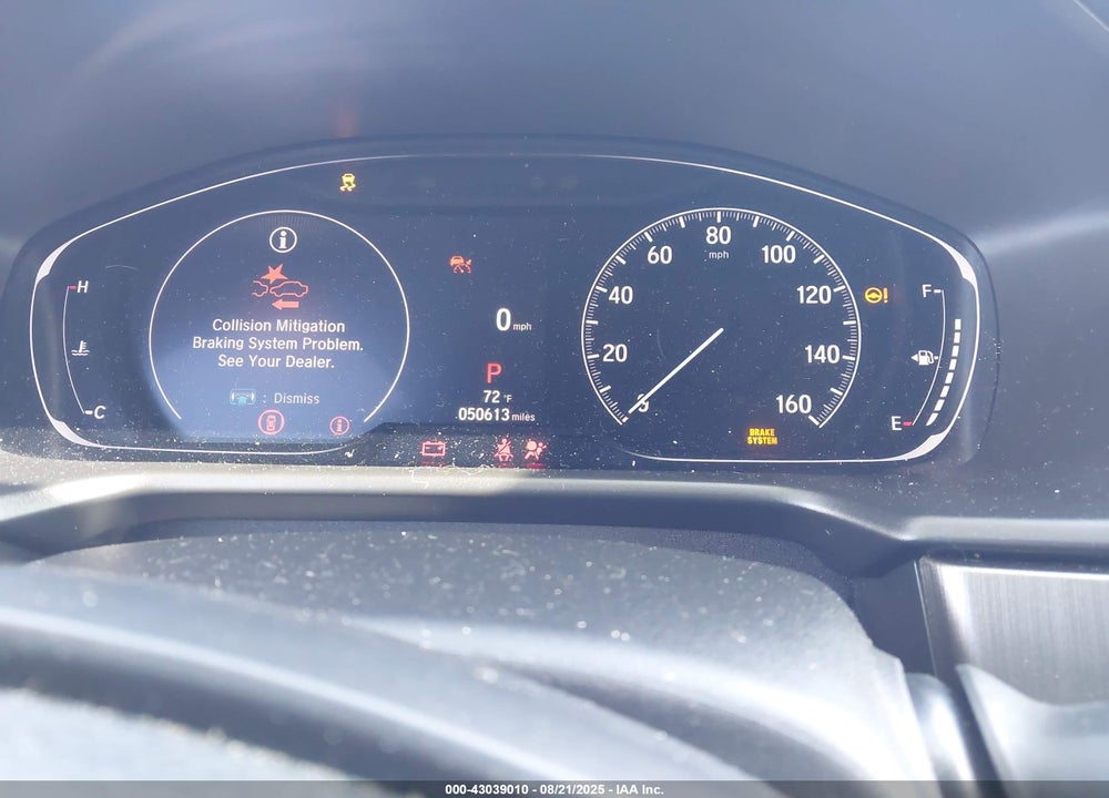 2021 HONDA ACCORD VIN: 1HGCV1F1XMA035828