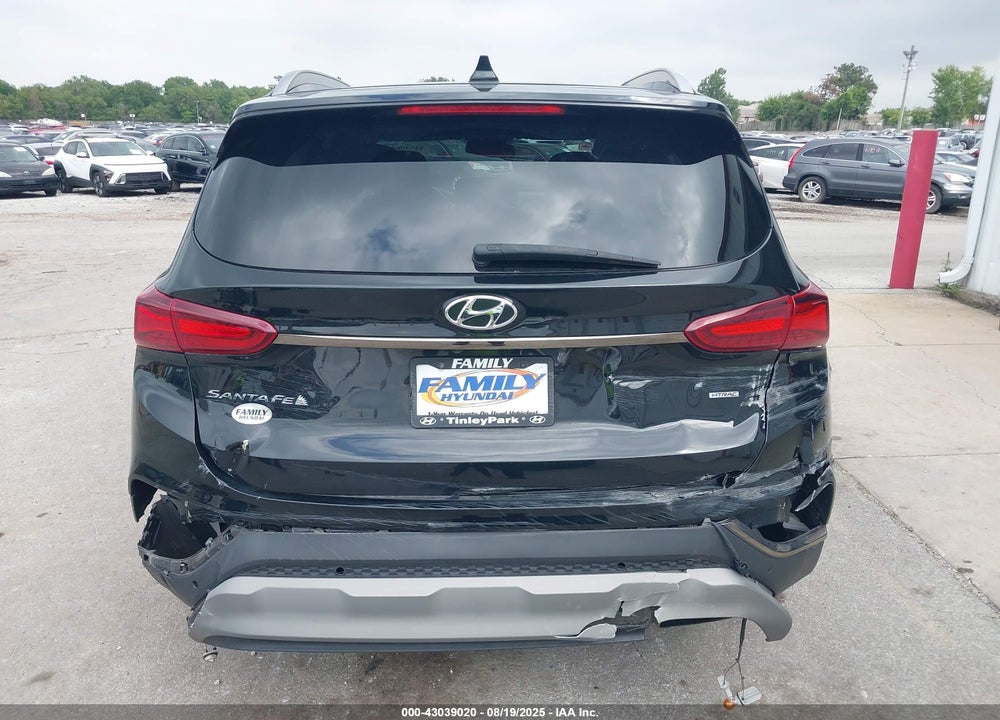 2019 HYUNDAI SANTA FE VIN: 5NMS5CAD9KH029867
