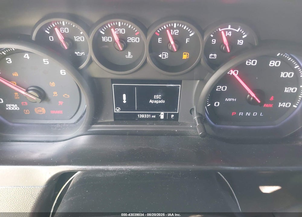 2020 CHEVROLET SILVERADO 2500HD VIN: 1GC0WLE75LF225537