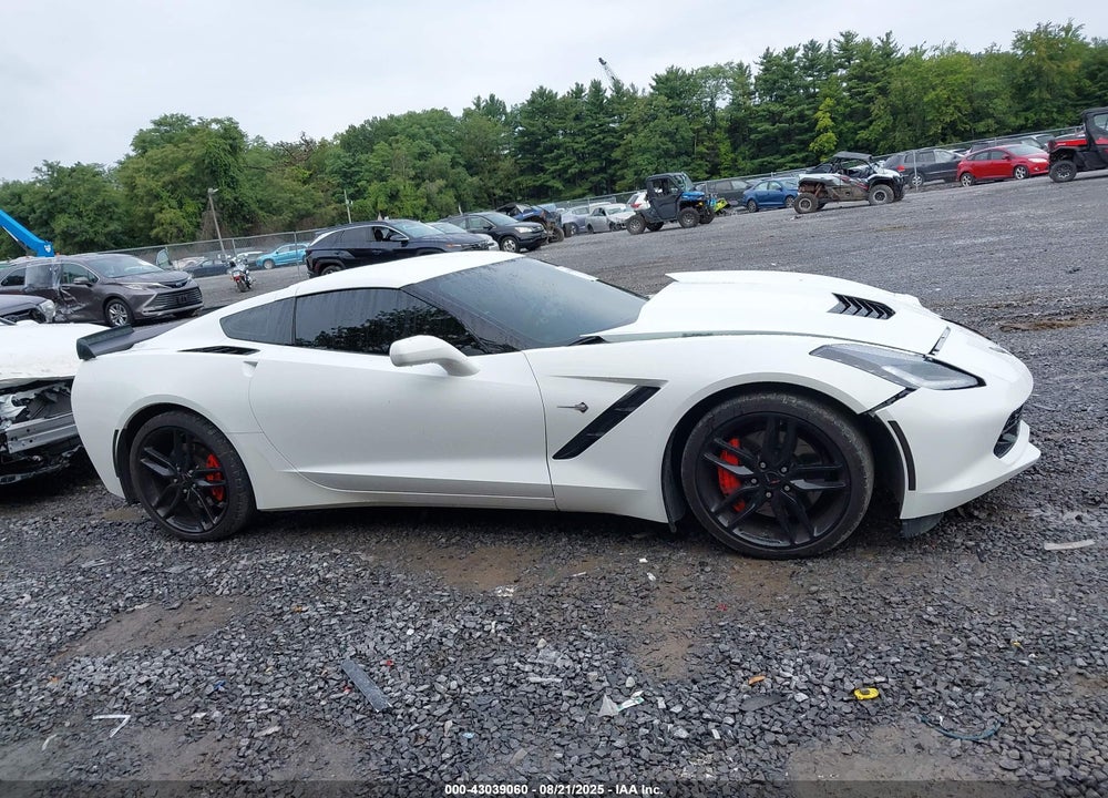 2019 CHEVROLET CORVETTE VIN: 1G1YG2D74K5101039