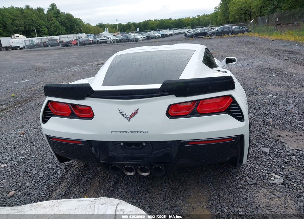 2019 CHEVROLET CORVETTE VIN: 1G1YG2D74K5101039