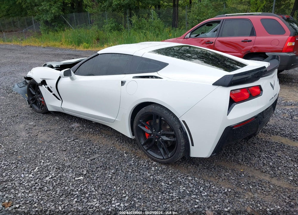 2019 CHEVROLET CORVETTE VIN: 1G1YG2D74K5101039
