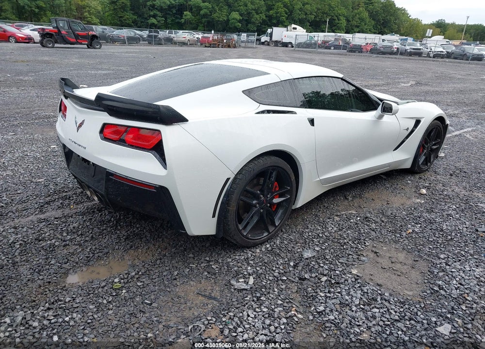 2019 CHEVROLET CORVETTE VIN: 1G1YG2D74K5101039