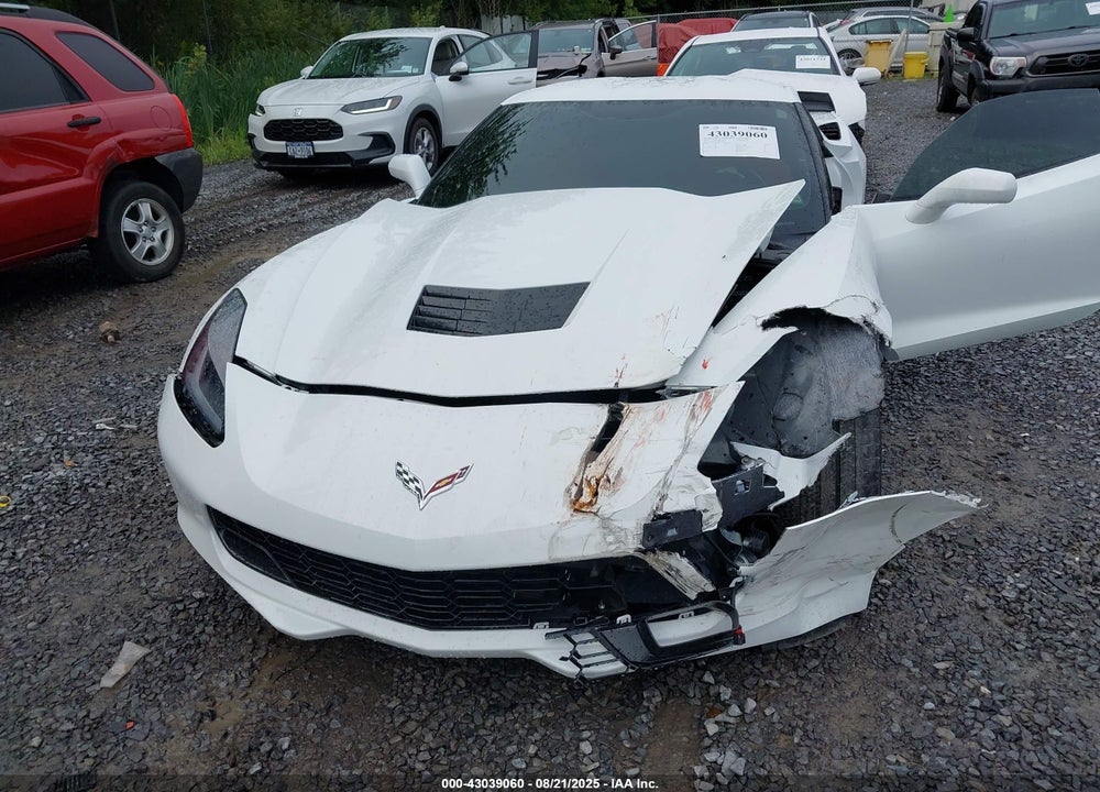 2019 CHEVROLET CORVETTE VIN: 1G1YG2D74K5101039
