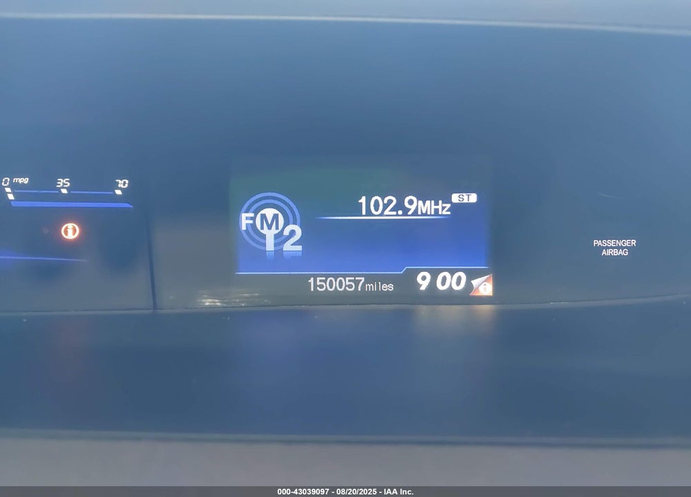 2012 HONDA CIVIC VIN: 19XFB2F57CE391453