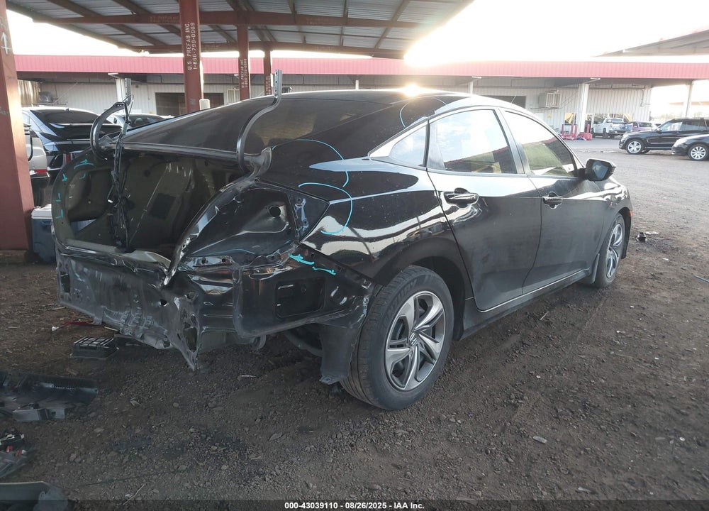 2019 HONDA CIVIC VIN: 2HGFC2F68KH525350