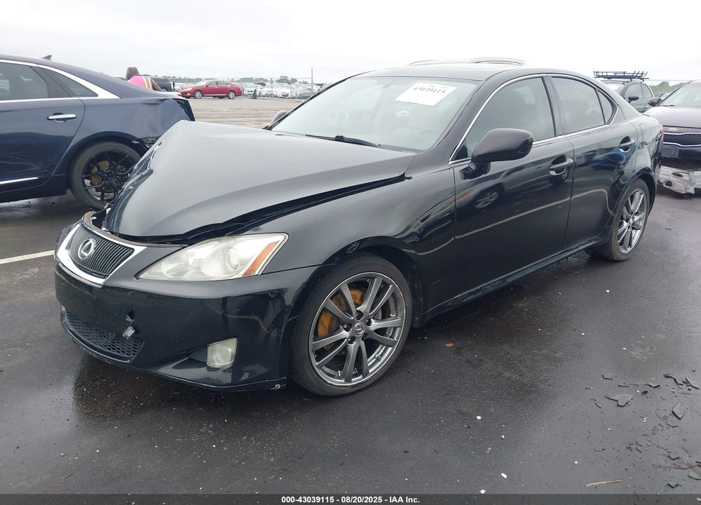 2008 LEXUS IS 250 VIN: JTHBK262X85053860