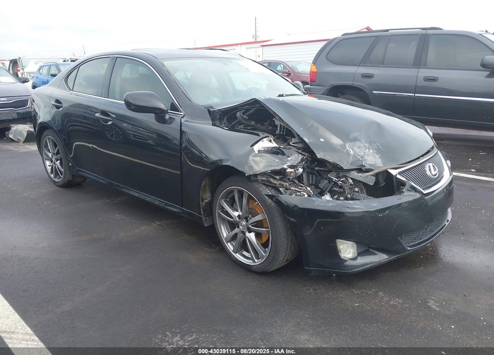 2008 LEXUS IS 250 VIN: JTHBK262X85053860