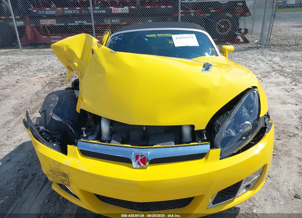 2008 SATURN SKY RED LINE VIN: 1G8MF35X68Y119069