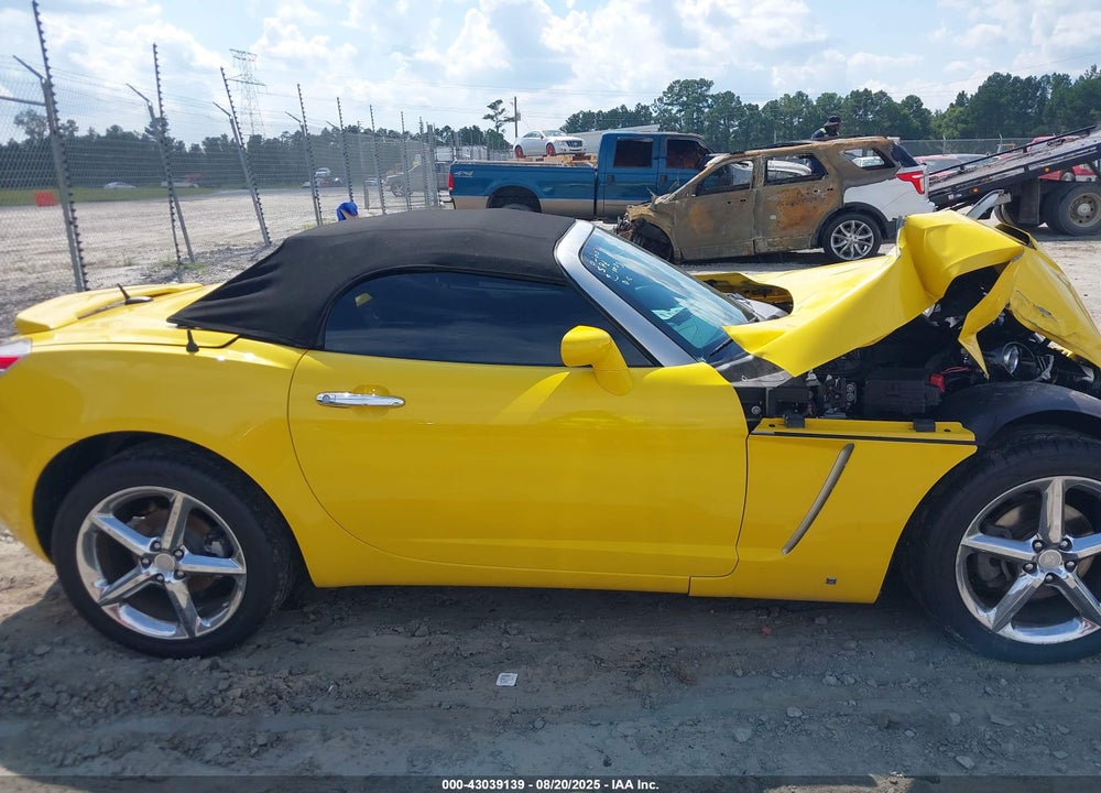 2008 SATURN SKY RED LINE VIN: 1G8MF35X68Y119069