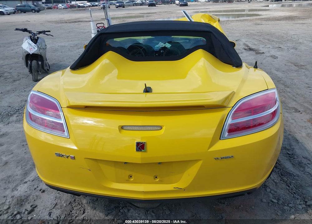 2008 SATURN SKY RED LINE VIN: 1G8MF35X68Y119069
