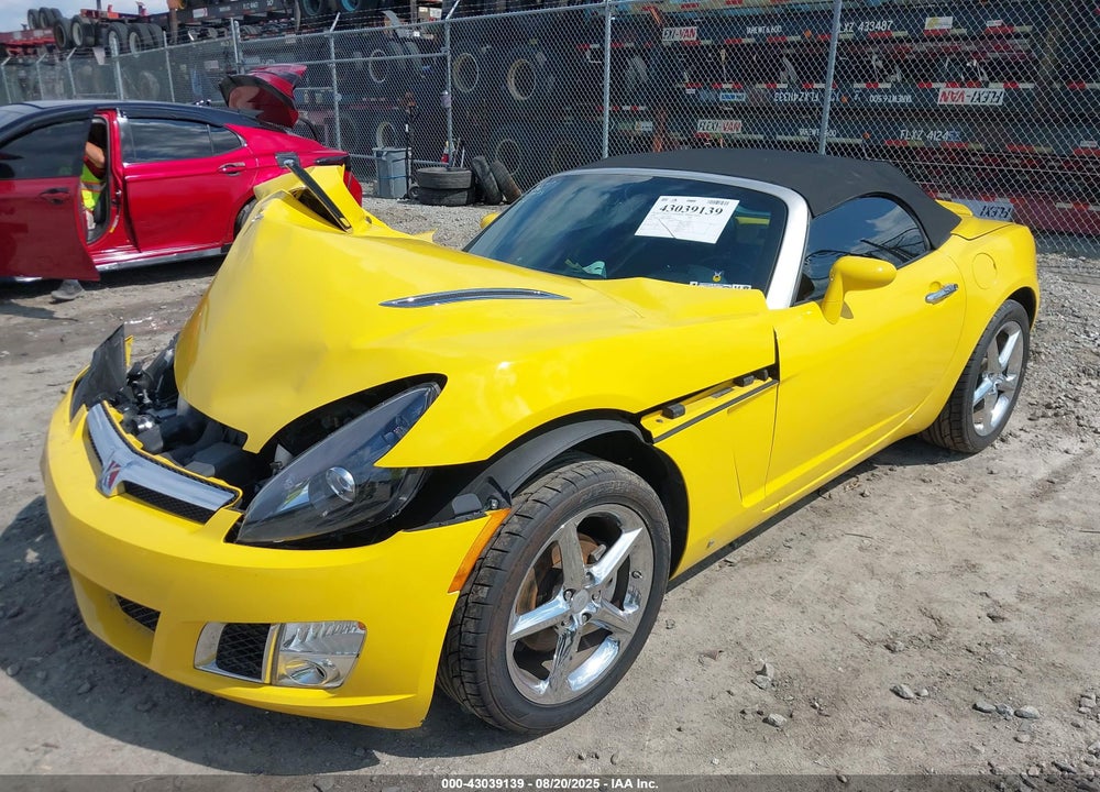 2008 SATURN SKY RED LINE VIN: 1G8MF35X68Y119069
