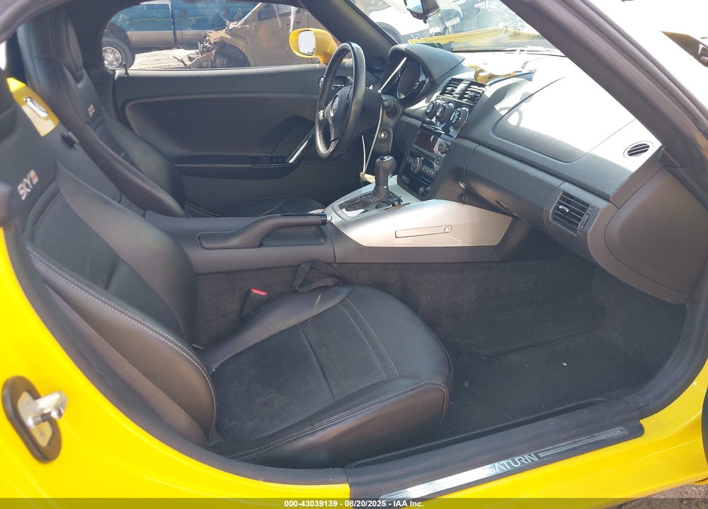 2008 SATURN SKY RED LINE VIN: 1G8MF35X68Y119069