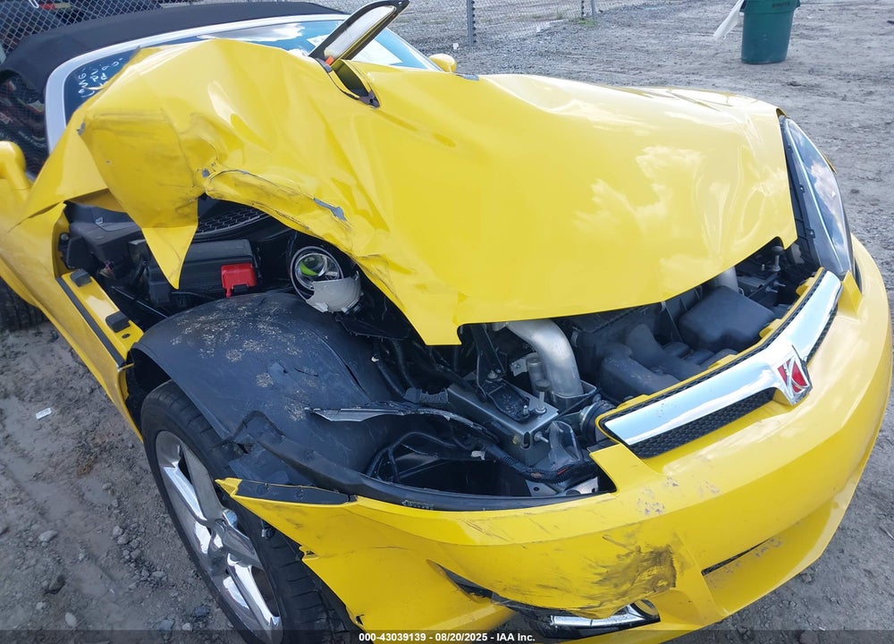 2008 SATURN SKY RED LINE VIN: 1G8MF35X68Y119069