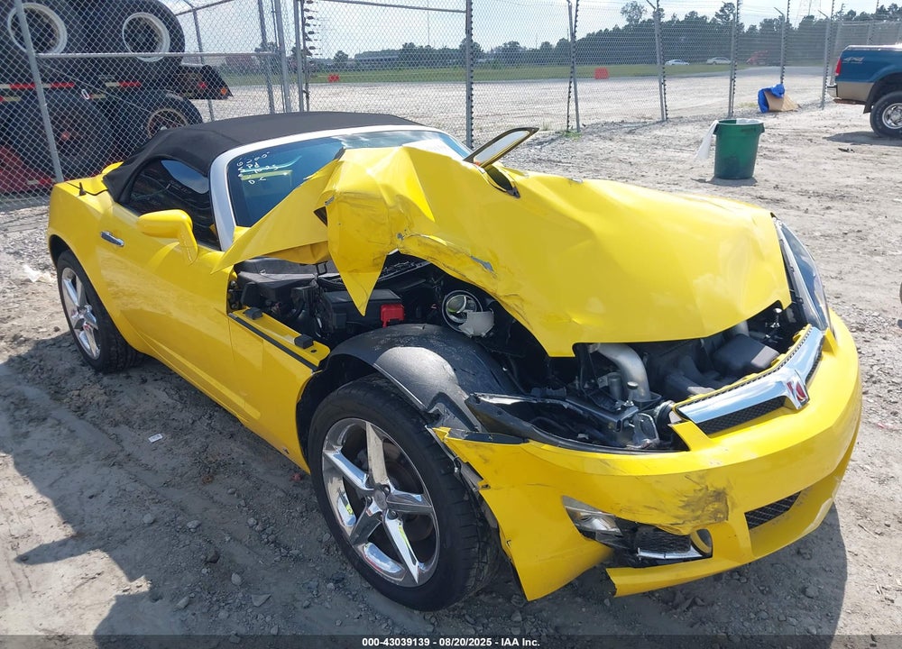 2008 SATURN SKY RED LINE VIN: 1G8MF35X68Y119069
