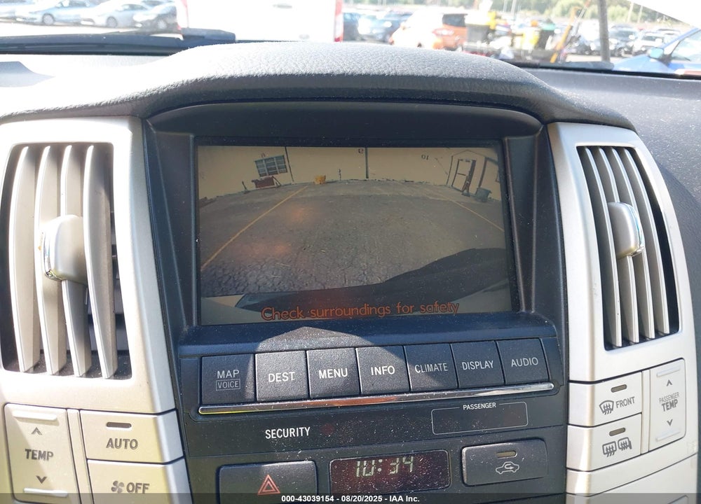 2007 LEXUS RX 350 VIN: 2T2HK31U47C021221