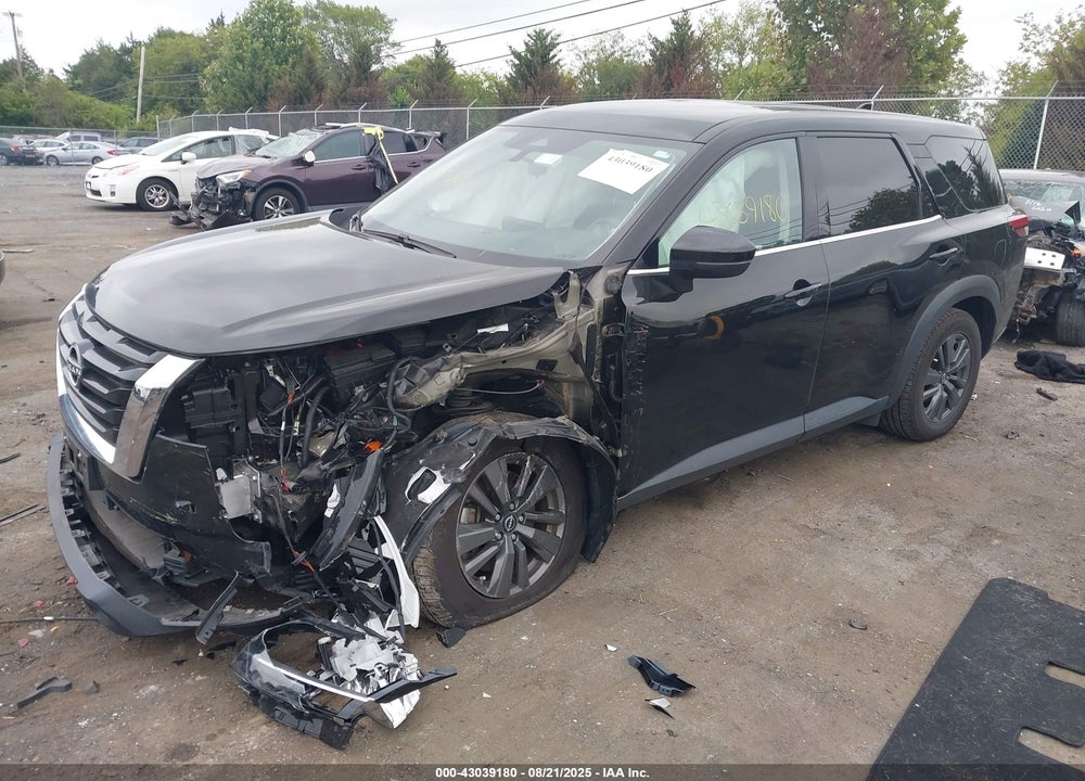 2022 NISSAN PATHFINDER VIN: 5N1DR3AC5NC244276