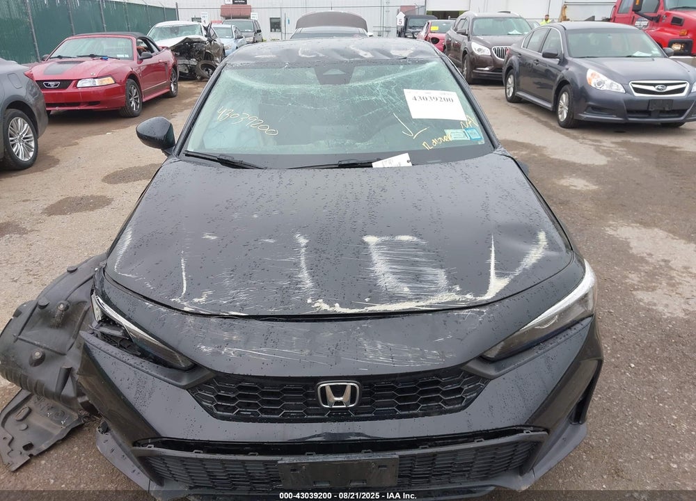 2025 HONDA CIVIC VIN: 2HGFE2F28SH527543