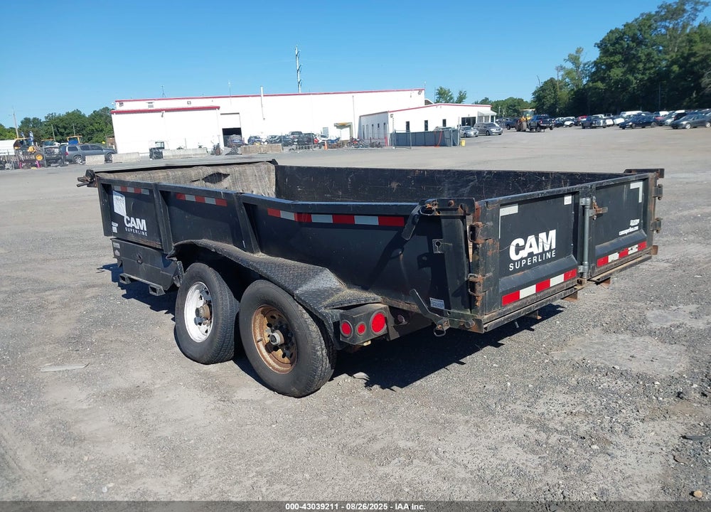 2014 CAM TRAILERS TRAILER VIN: 5JPBU1822EP035068