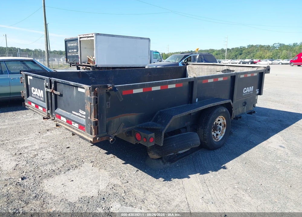 2014 CAM TRAILERS TRAILER VIN: 5JPBU1822EP035068