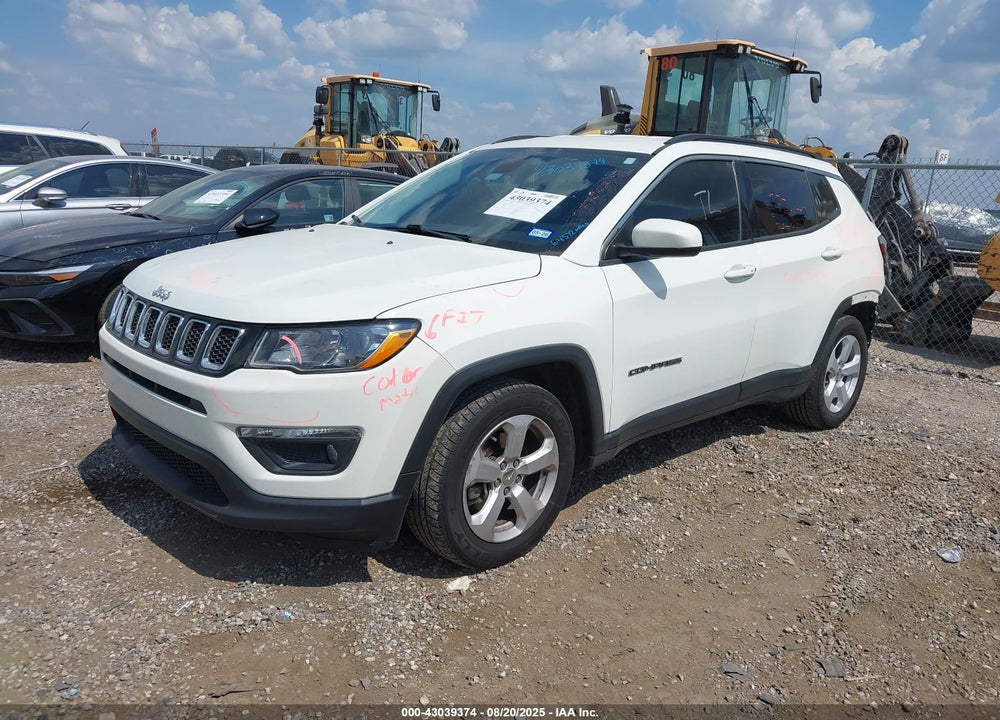 2021 JEEP COMPASS VIN: 3C4NJCBB4MT592630