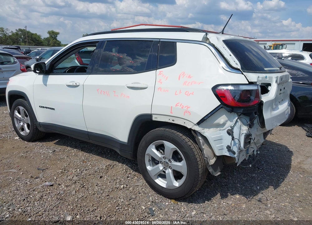 2021 JEEP COMPASS VIN: 3C4NJCBB4MT592630