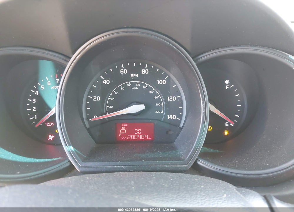 2013 KIA RIO VIN: KNADM5A3XD6307736