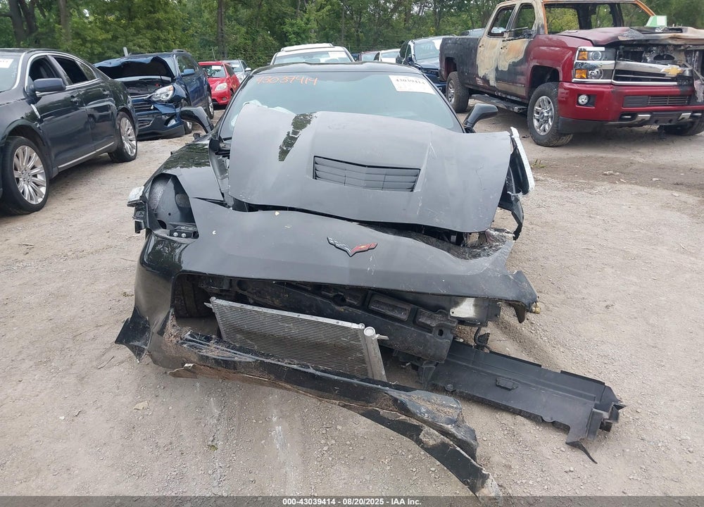 2014 CHEVROLET CORVETTE STINGRAY Z51 VIN: 1G1YL2D76E5122605
