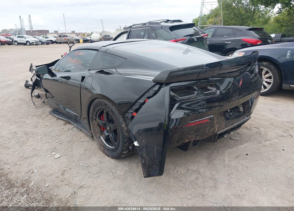 2014 CHEVROLET CORVETTE STINGRAY Z51 VIN: 1G1YL2D76E5122605