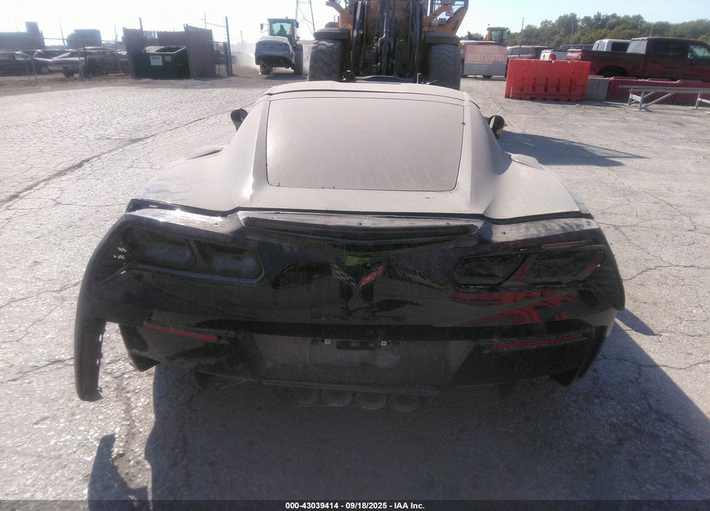 2014 CHEVROLET CORVETTE STINGRAY Z51 VIN: 1G1YL2D76E5122605