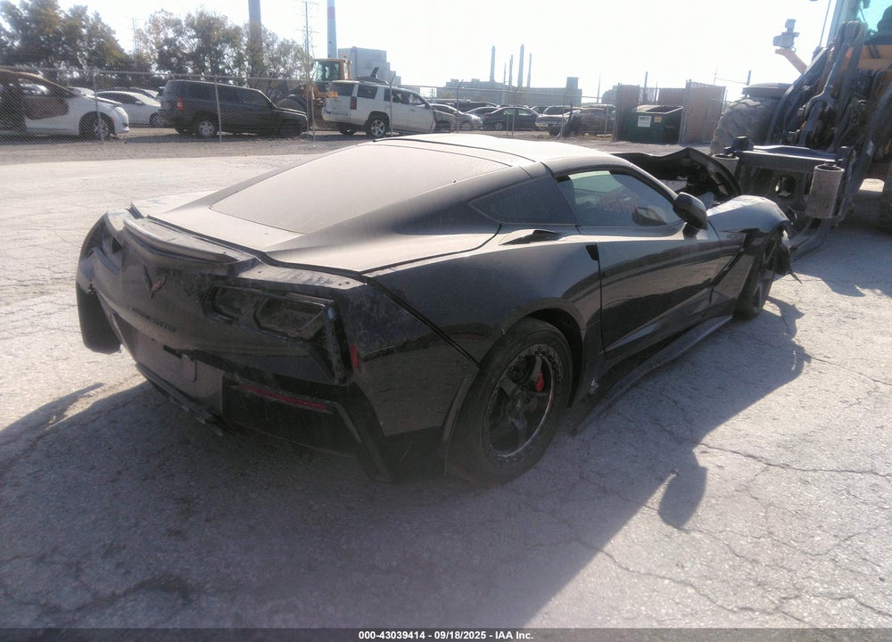 2014 CHEVROLET CORVETTE STINGRAY Z51 VIN: 1G1YL2D76E5122605