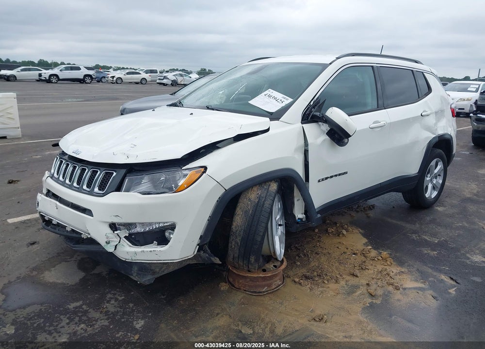 2021 JEEP COMPASS VIN: 3C4NJCBB6MT501857