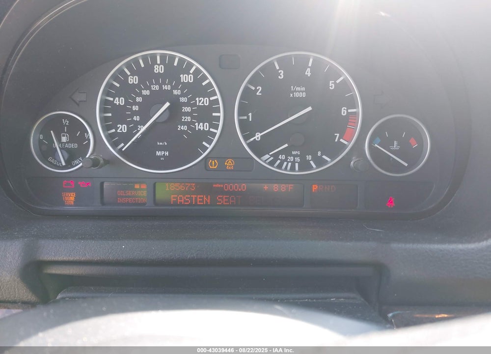 2006 BMW X5 3.0I VIN: 5UXFA13516LY29069