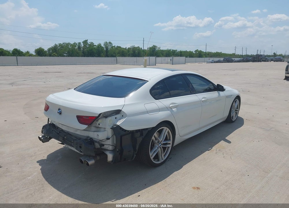 2016 BMW 6 SERIES VIN: WBA6D0C55GG432331