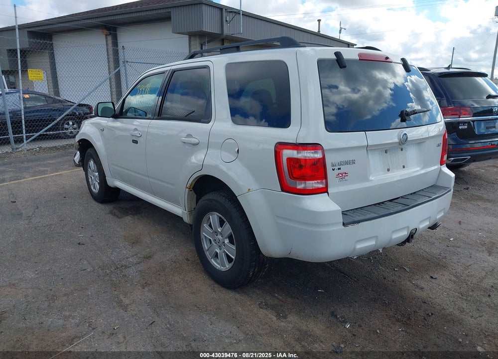 2009 MERCURY MARINER V6 VIN: 4M2CU91G59KJ25587