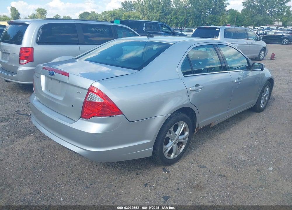 2012 FORD FUSION VIN: 3FAHP0HA6CR104241