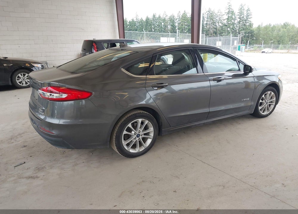 2019 FORD FUSION HYBRID SE VIN: 3FA6P0LU0KR284890