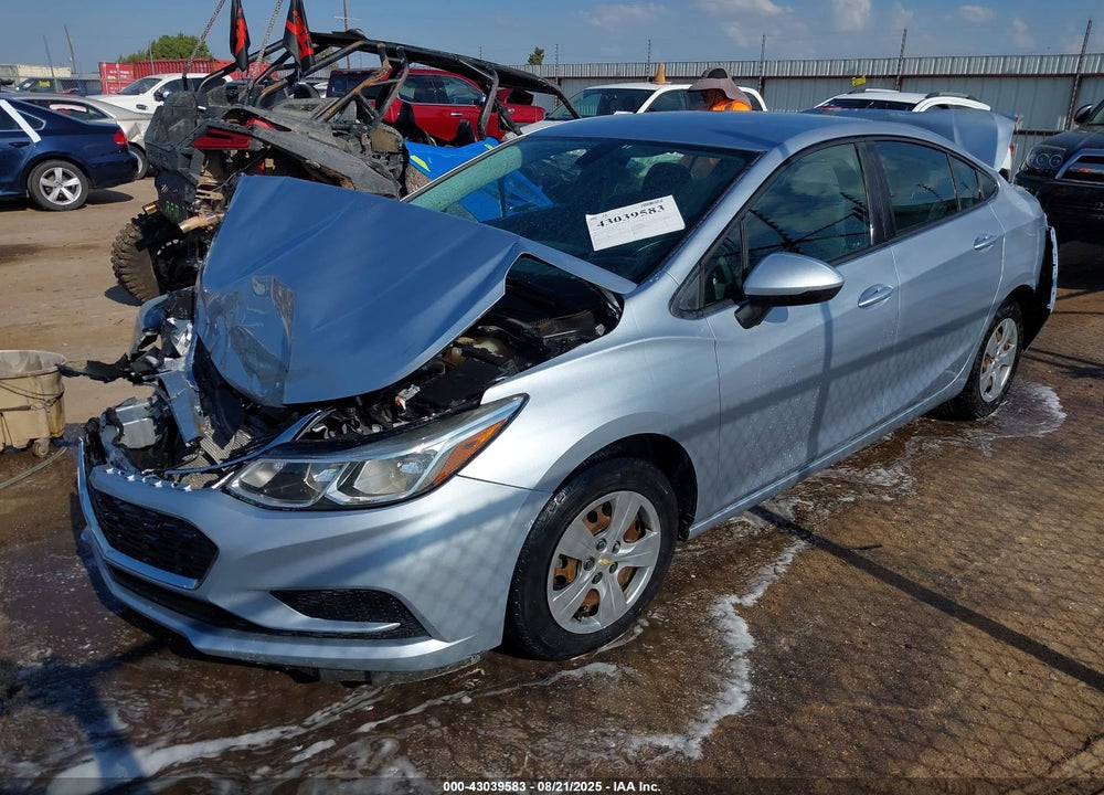 2017 CHEVROLET CRUZE VIN: 1G1BC5SM8H7128303