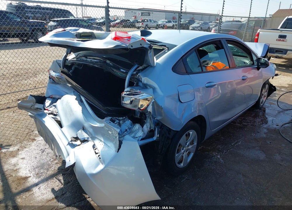 2017 CHEVROLET CRUZE VIN: 1G1BC5SM8H7128303