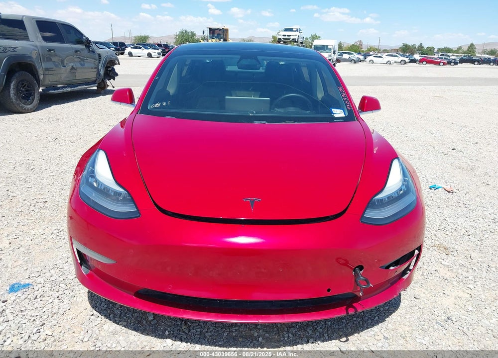 2020 TESLA MODEL 3 LONG RANGE DUAL MOTOR ALL-WHEEL DRIVE VIN: 5YJ3E1EBXLF787480