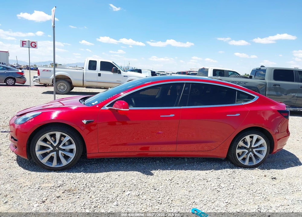 2020 TESLA MODEL 3 LONG RANGE DUAL MOTOR ALL-WHEEL DRIVE VIN: 5YJ3E1EBXLF787480