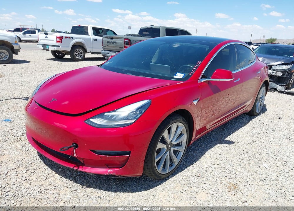 2020 TESLA MODEL 3 LONG RANGE DUAL MOTOR ALL-WHEEL DRIVE VIN: 5YJ3E1EBXLF787480