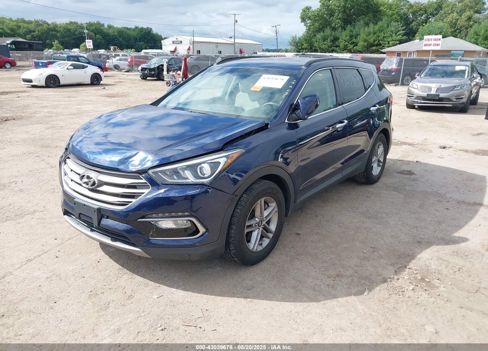 2017 HYUNDAI SANTA FE VIN: 5XYZU3LB9HG422199