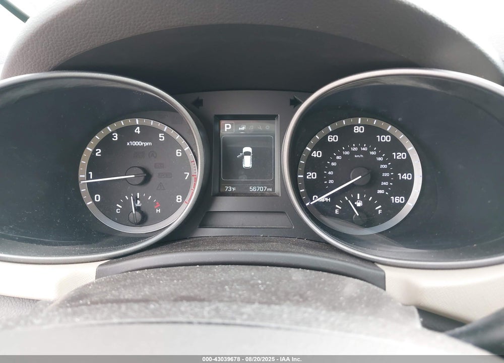 2017 HYUNDAI SANTA FE VIN: 5XYZU3LB9HG422199