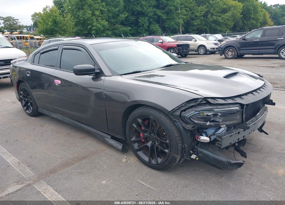 2022 DODGE CHARGER SCAT PACK VIN: 2C3CDXGJ7NH166273