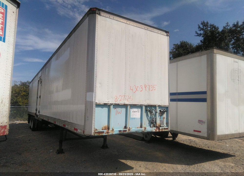 1989 MONON TRAILER VIN: 1NNVA4824KM124912