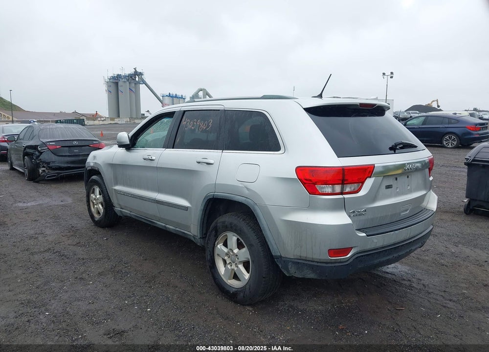 2012 JEEP GRAND CHEROKEE LAREDO VIN: 1C4RJFAG0CC154908