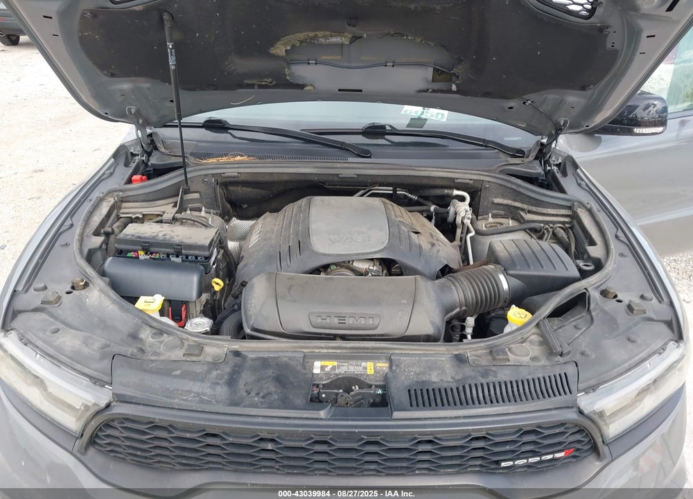 2022 DODGE DURANGO VIN: 1C4SDJCT9NC220901